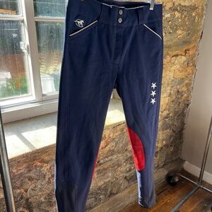 Smartpak Piper Team USA Knee Patch Breeches